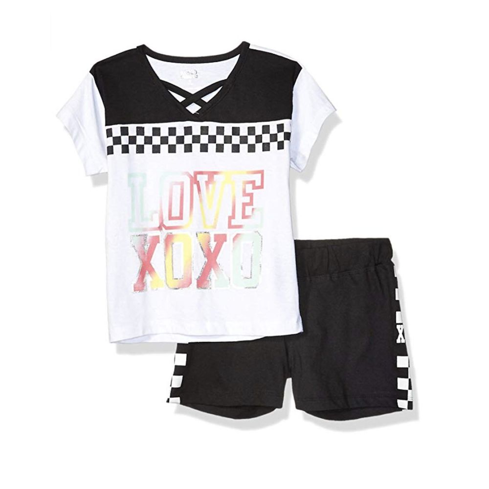 Girls' Top and Short Set, 10/12 - Retail $38.